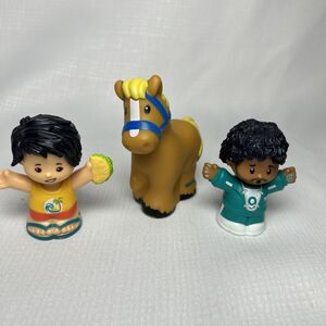 Fisher Price Little People Farm Horse, Koby Taco Boy & Squid Game Ali Abdul